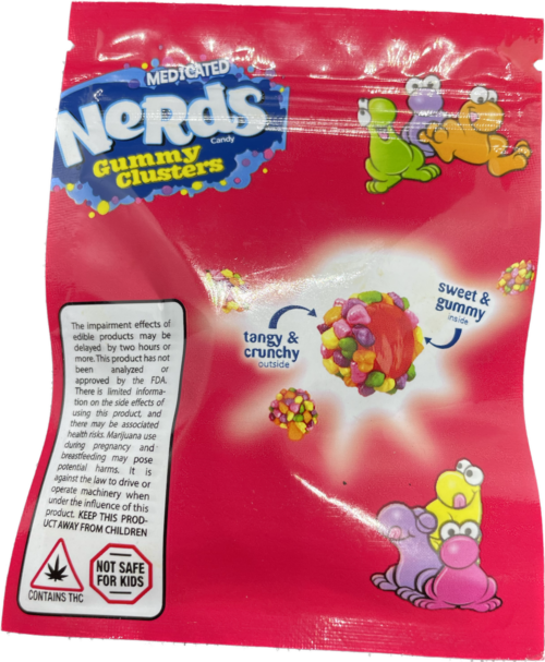 nerds cluster gummy