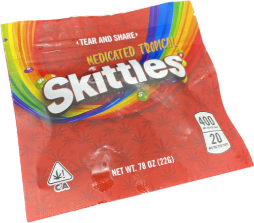 red skittles front