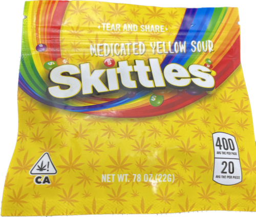 skittles yellow front