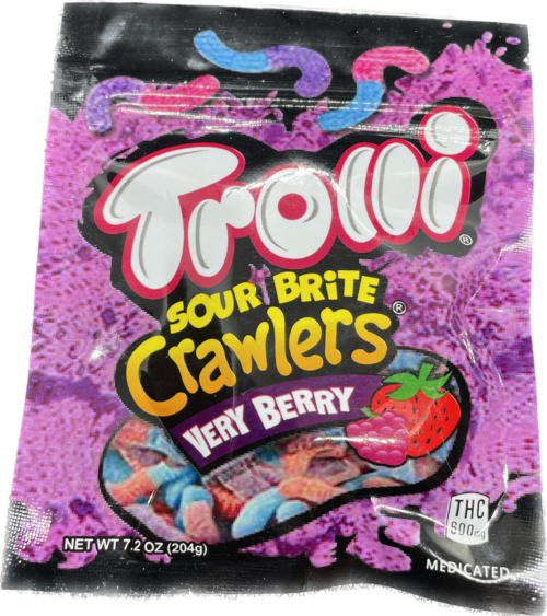 trolli sour brite crawlers very berry